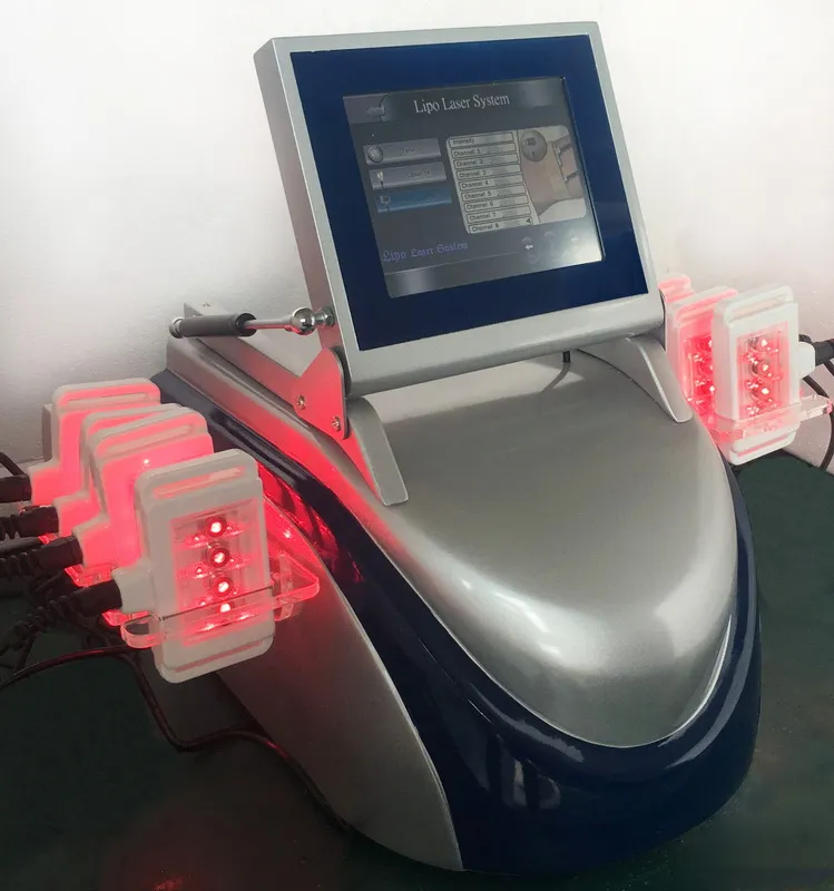 Professional Lipolaser I Lipo Laser Lipolysis Slimming Machine With 650NM 10 Paddles