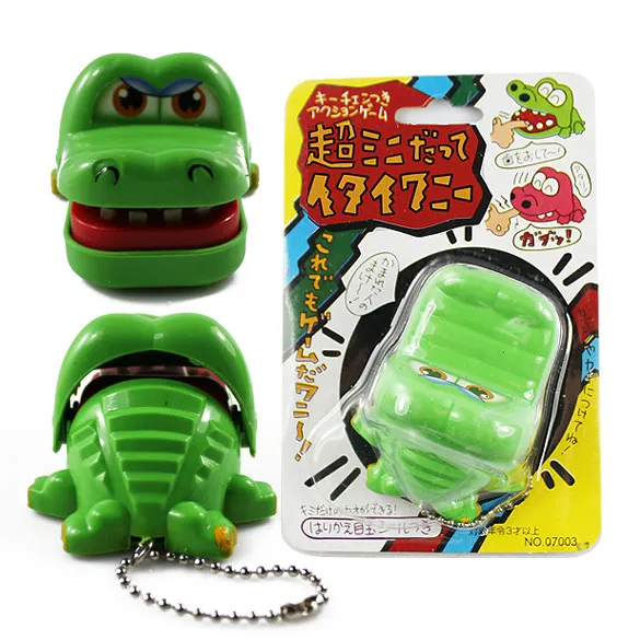 Nouveau Funny New Dessin Animé Animal Jouet Crocodile Dentiste Dentiste  Bite Avec Porte Clés Bouche Baby Kid Gags Jouets Du 0,97 €