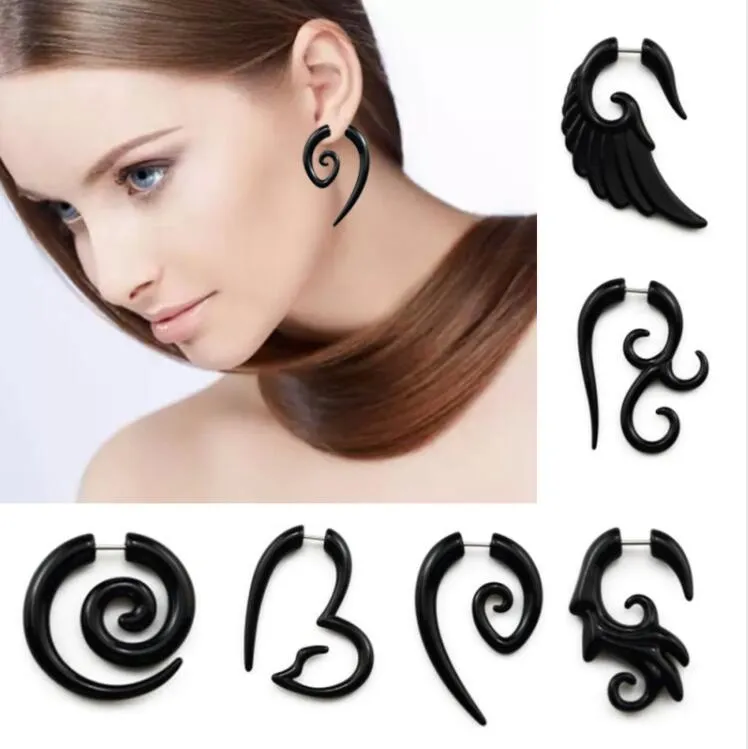 Brincos Quentes Jóias Acrílico Caracol Ear Expansão Dispositivo Anti-alérgico Acessórios de punção Earrings Hot Frete Grátis