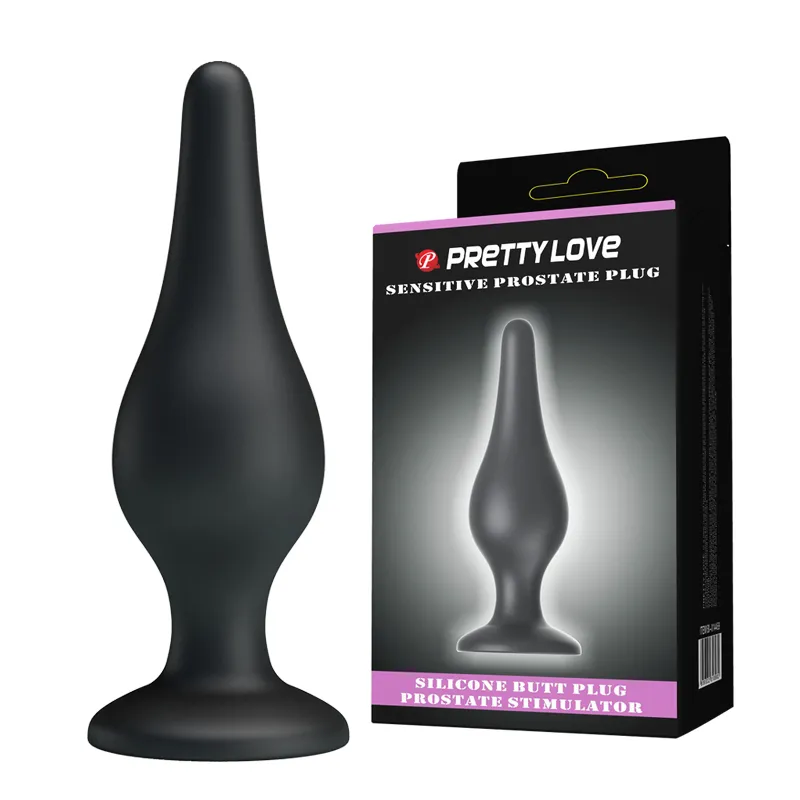 Pretty Love Suction Cup Butt Plug Anal Plug Silicone... From Ruiqi04,  $15.37