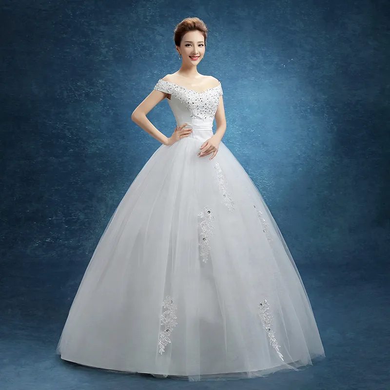 Korean wedding dress best sale 2018
