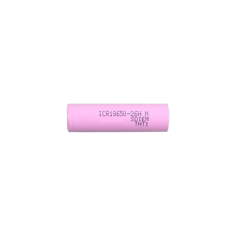 Güney Kore 2600 mAh pil ICR18650 26HM 3.7 V 5.2A sürekli deşarj 18650 3.7 v Samsung için pil