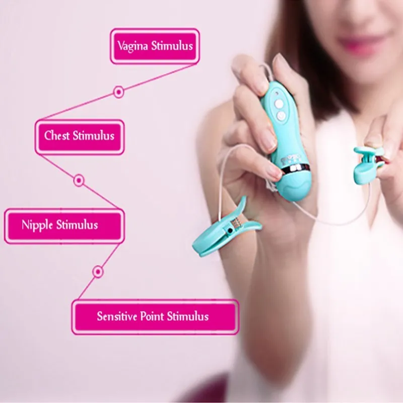 OMYSKY Nipple Clips Vibrator Remote Control 10 Modes... From Gou06, $11.34  | DHgate.Com