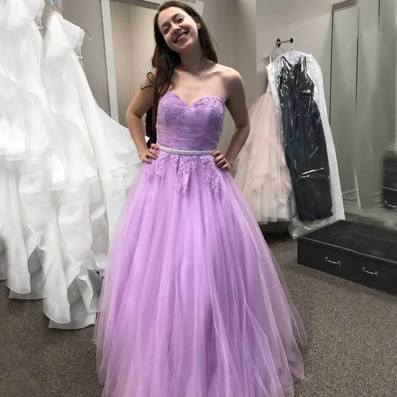 Lavender prom dresses 2019 outlet