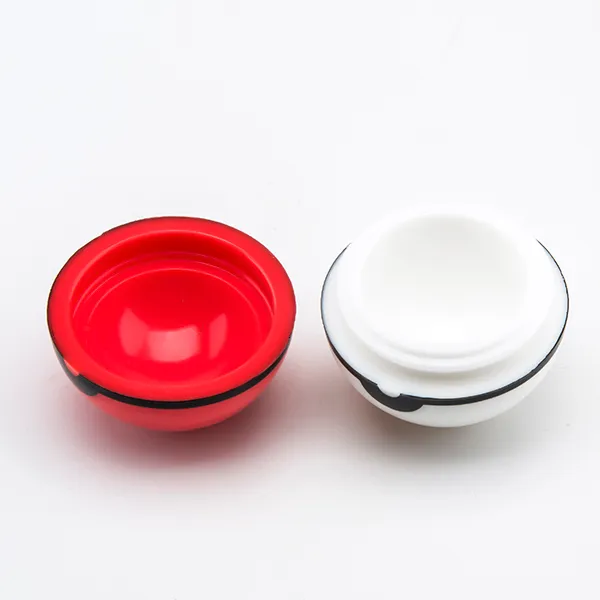 Varejo Mini Recipiente De Silicone Bola Container Jar para Dab Oil erva Wax Box Popular Para Uso fansfun