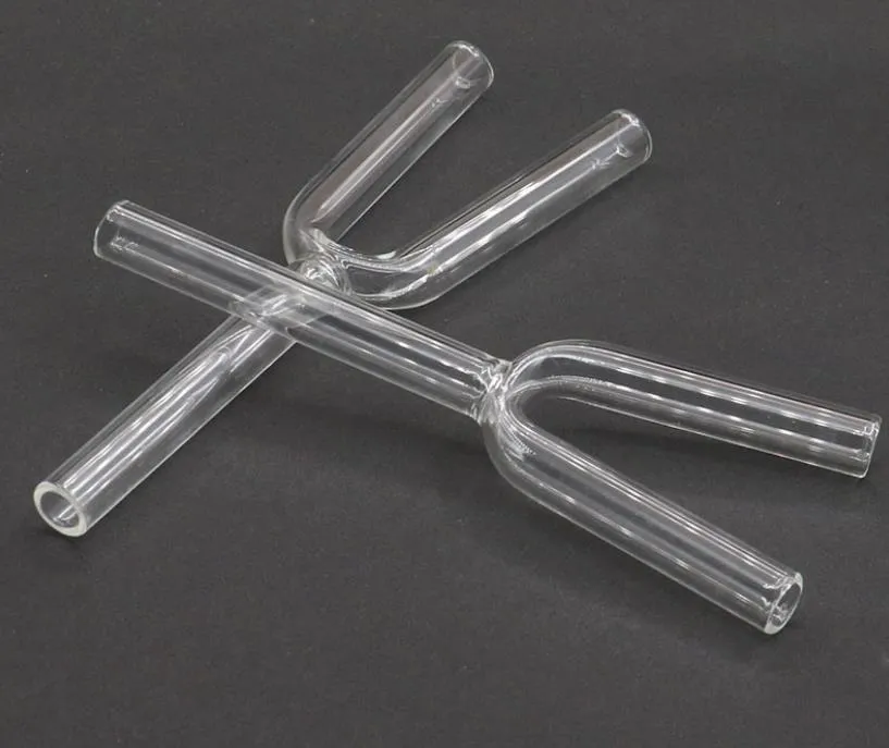 Tubo di vetro a forma di U Tubo di metallo argento nuovo tubo di metallo