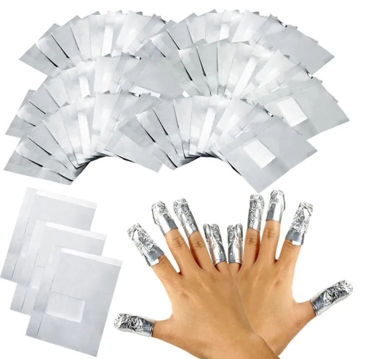 Ny ankomst / aluminiumfolie nagelkonst suga av akryl gel polska nagel borttagning wraps remover makeup verktyg nagel carel