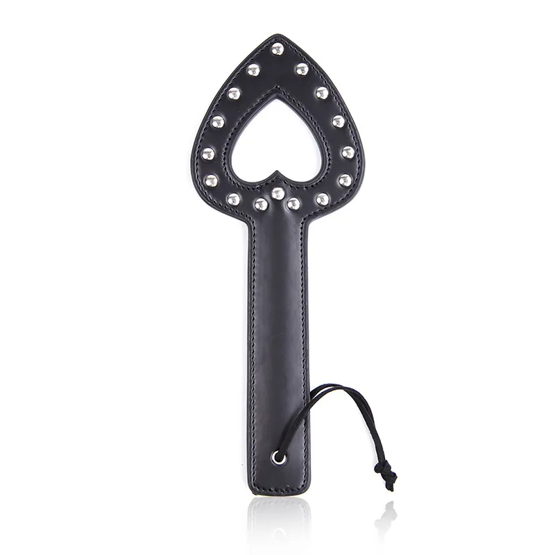 Chicote Bdsm Flogger Ass Spanking Couro PU Paddle Bondage Slave Em Jogos Adultos Para Casais Fetiche Brinquedos Sexuais Para Mulheres Homens HP222899121