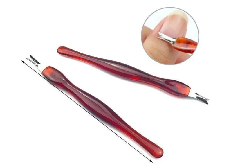 2400 pz Taglia cuticole Pusher Remover Manicure Pedicure Cura Nail File Nail Beauty Trimming File Tool spedizione gratuita