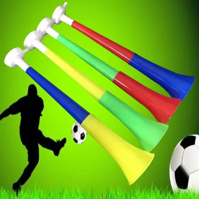 2023 Copa da Copa do Mundo Cheio Cheeading Plástico Vuvuzela Horn Truget Toys para fãs de futebol de futebol