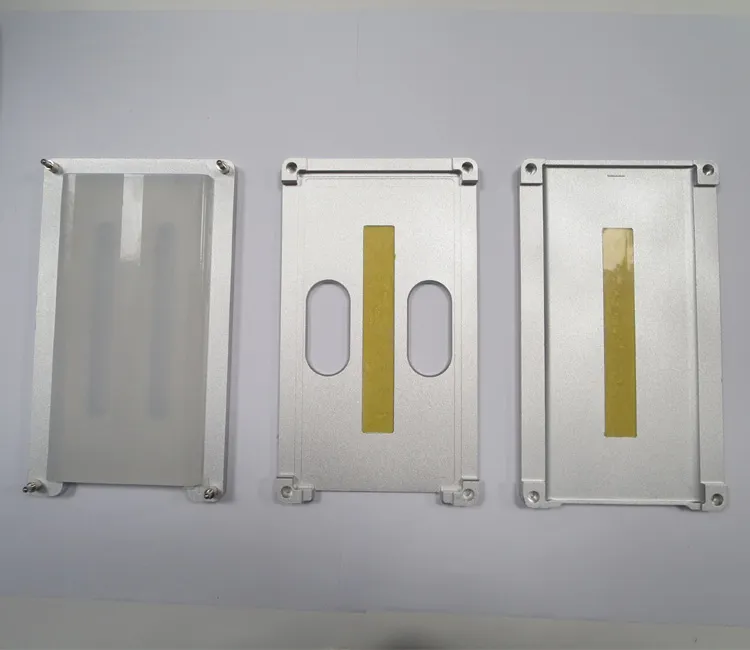 Esteira de almofada de estratificação do silicone do molde de molde do LCD da precisão para o reparo da tela de toque da nota 8 de Samsung OLED