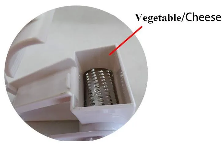 Новый классический пластиковый ручной коленчатые Ротари терка Ротари имбирь Slicer терка шоколад Slicer растительное терка сыр инструменты
