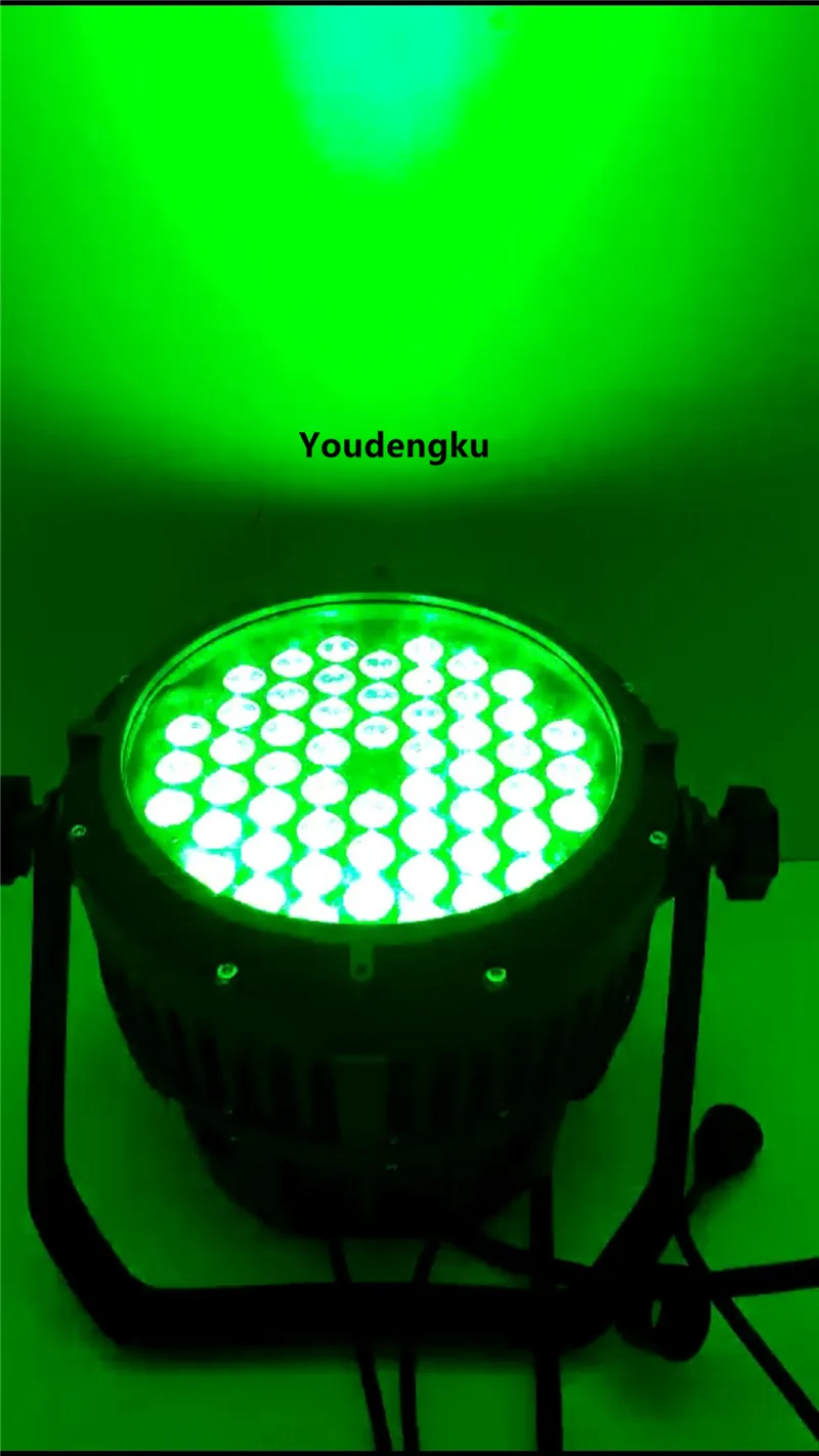 4 pezzi par led ip65 dmx rgb led luce impermeabile led par 54x3w