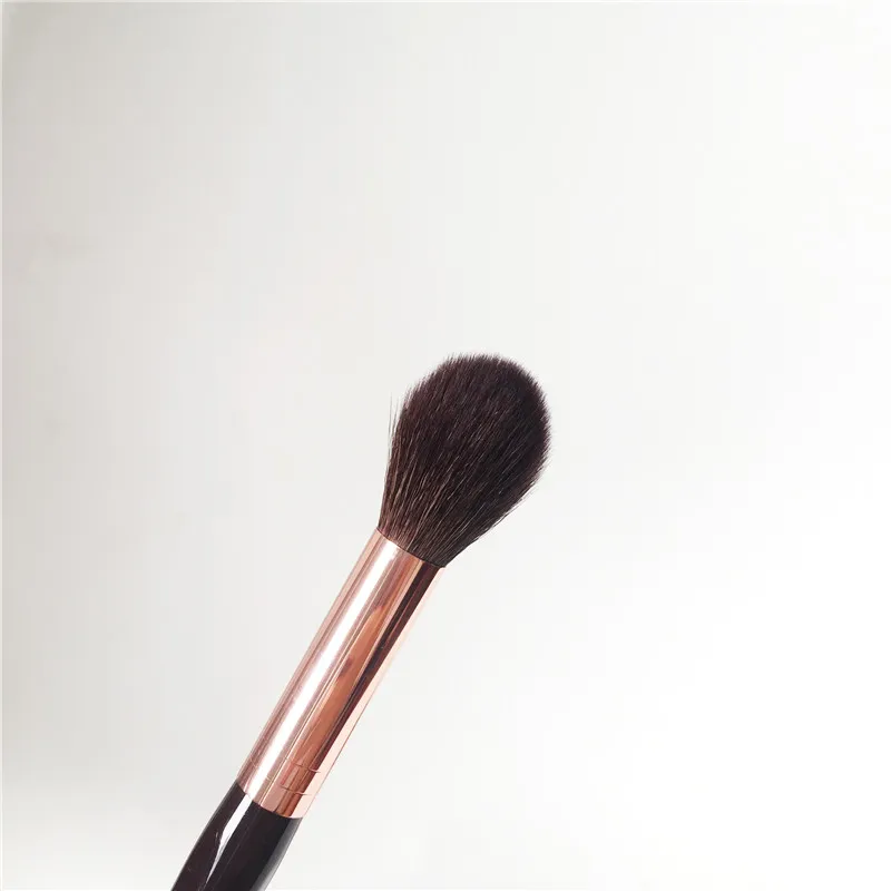 The Powder Sculpt Makeup Brush - Mjukt gethår Avsmalnande Highlighter Sculpting Contour Cosmetic Brush Beauty Tool