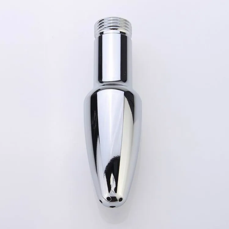 Metal Douche Enema Anal Cleaning Shower Head Washing Nozzle Sex Toys Male Masturbator Vagina Anal Cleaner Butt Plug for Men And Wo1904265