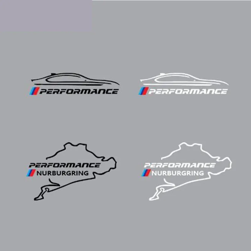 Nieuwe Stijl Auto Brandstoftank Cap Sticker Racing Road Nurburgring voor BMW E46 E90 E60 E39 F30 F34 F10 E70 E71 X3 X4 X5 X6 Auto Styling