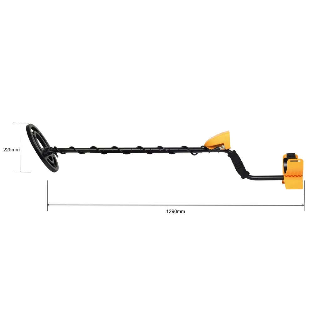 Profissional MD6250 Detector De Metais Subterrâneo de Alto Desempenho Treasure Hunter Todas Moedas De Metal Moedor De Ouro Pinpointer Detecção