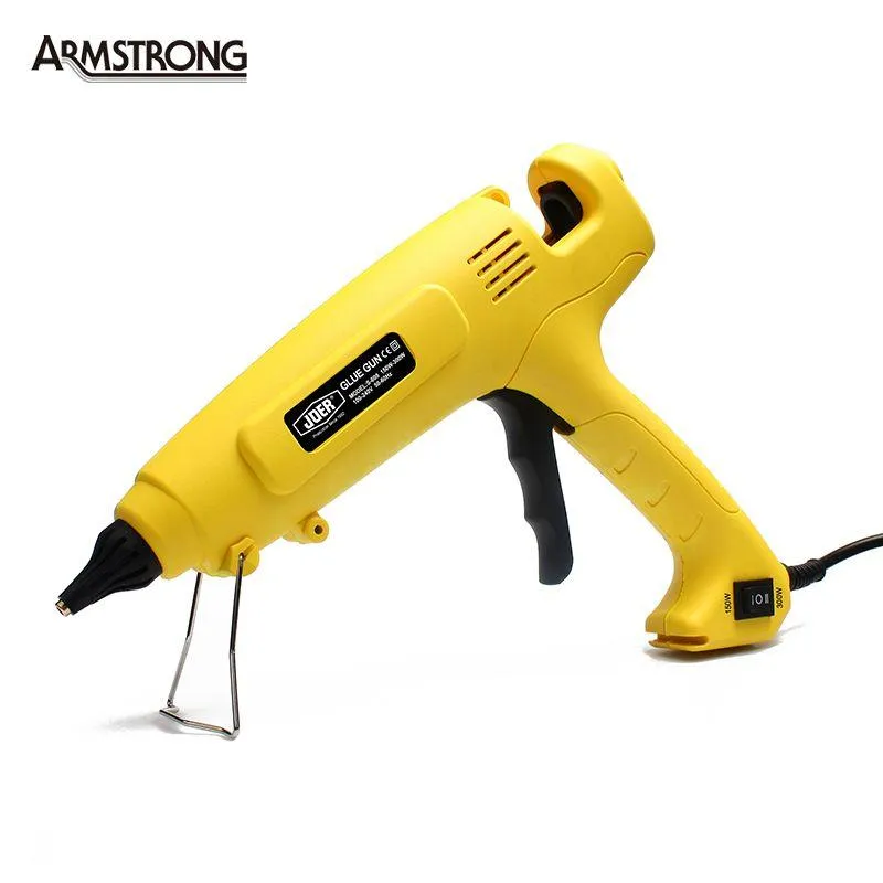 Freeshipping 150W-300W Przemysł Użycie Profesjonalny Dual Power Hot Melt Glue Gun Power Regulowany Zestaw Naprawa Narzędzia Power Narzędzia S-808