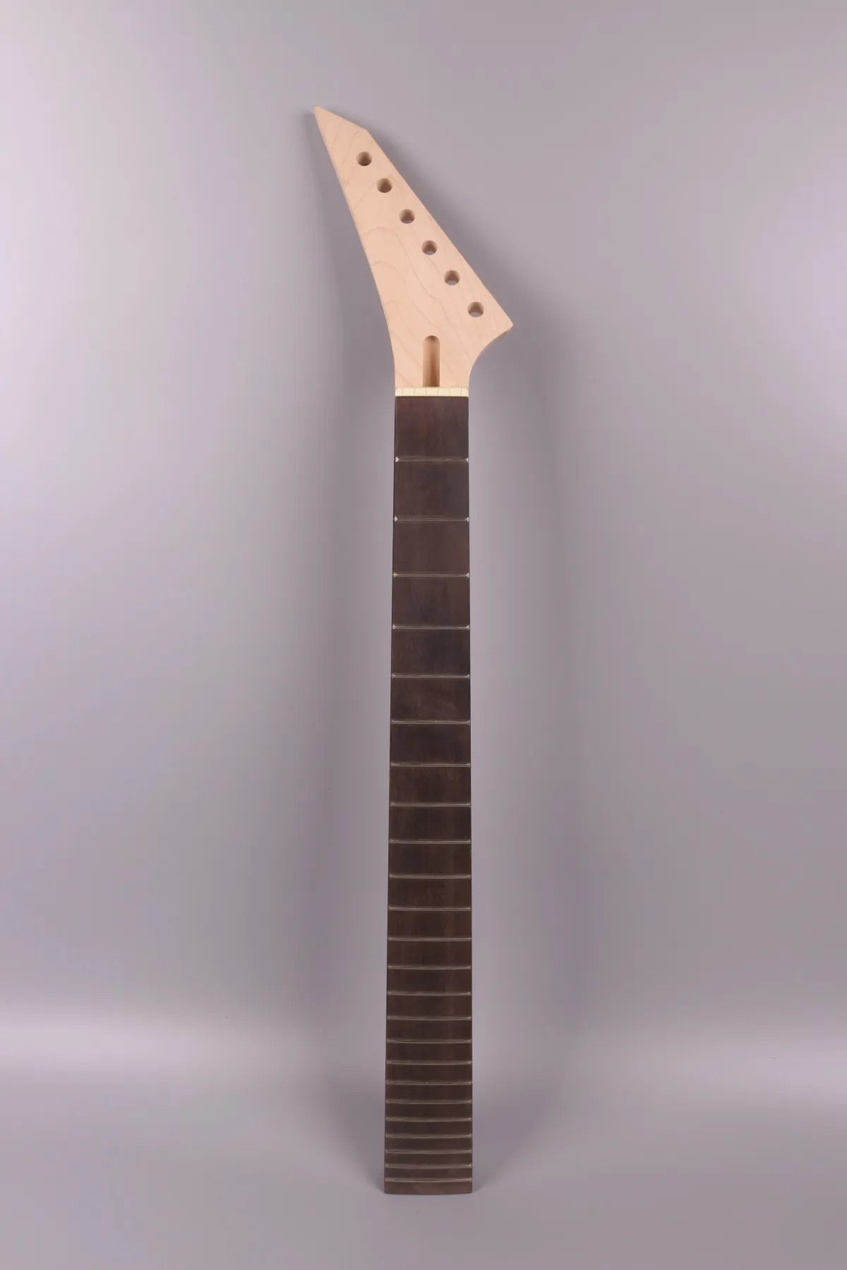 Yinfente gitara elektryczna szyja części zamienne 24 Fret 25,5 cali Maple Rosewood Fretboard kratownica Bolt na Headstock JK DIY Guitar # JK11