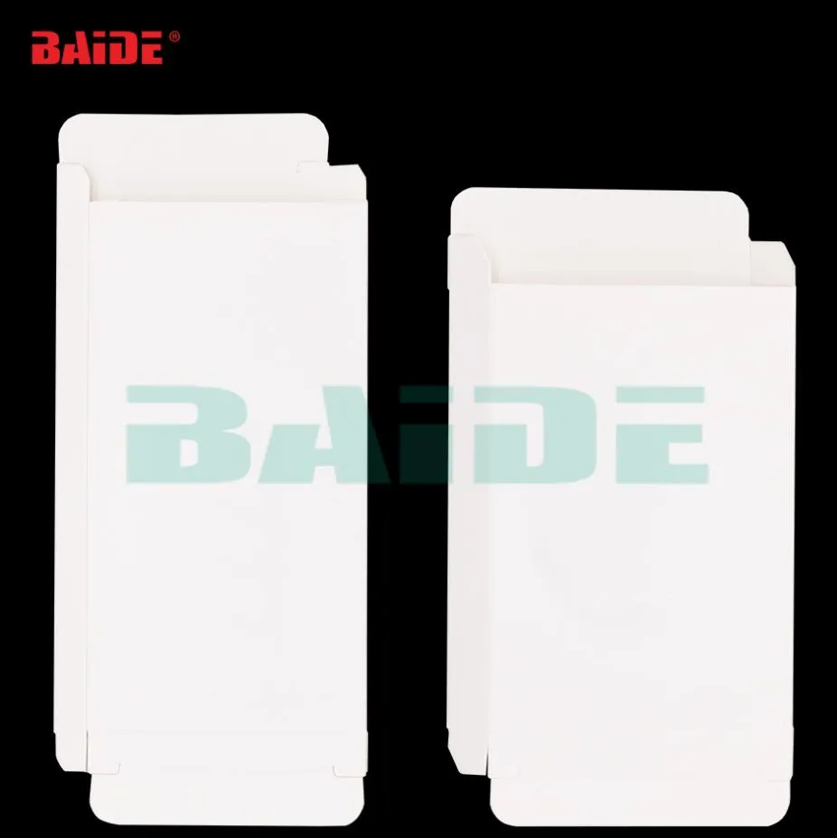 White Paper Package Battery Packing Box Battery Packaging Box for iPhone Samsung 5000pcs/lot