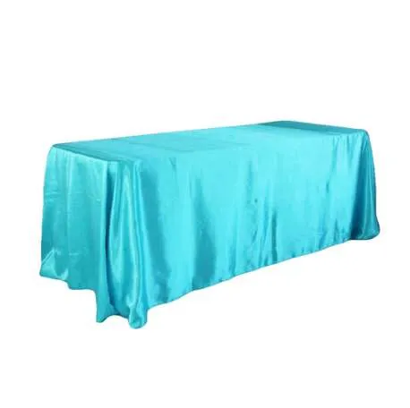 Nappe de table teintée pour décoration de mariage, 228x335cm, couverture de table pour fête d'anniversaire, réception-cadeau pour bébé, festival, décoration de maison DIY