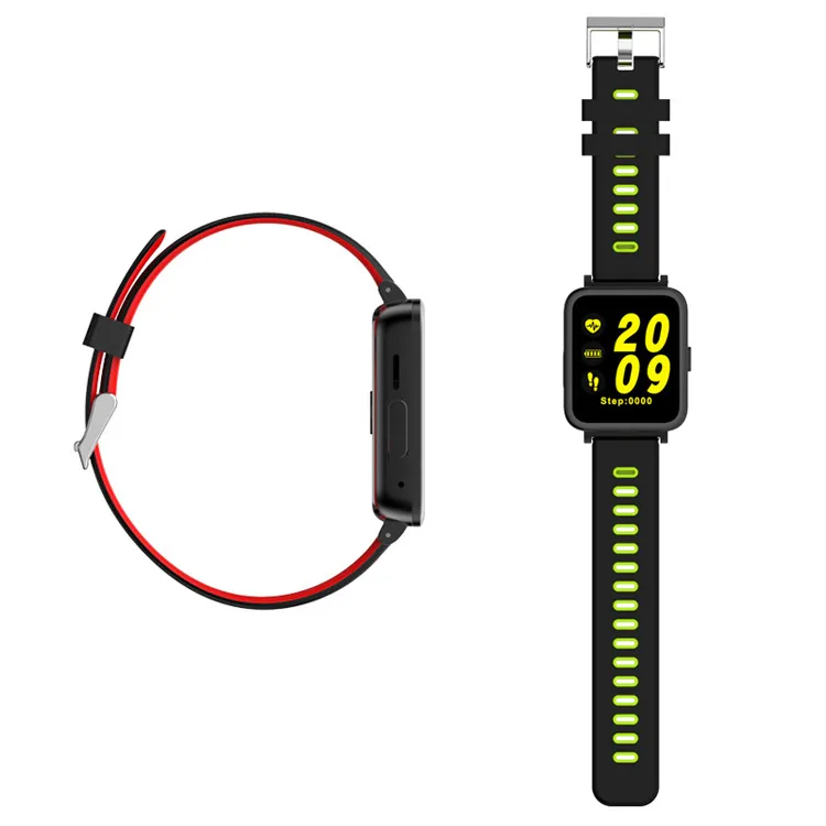 Luxuriöse hochwertige Smartwatch MTK Sync Notifier Bluetooth Musik Smartwatches Schrittzähler Herzfrequenz Schlafmonitor moderne Armbanduhr