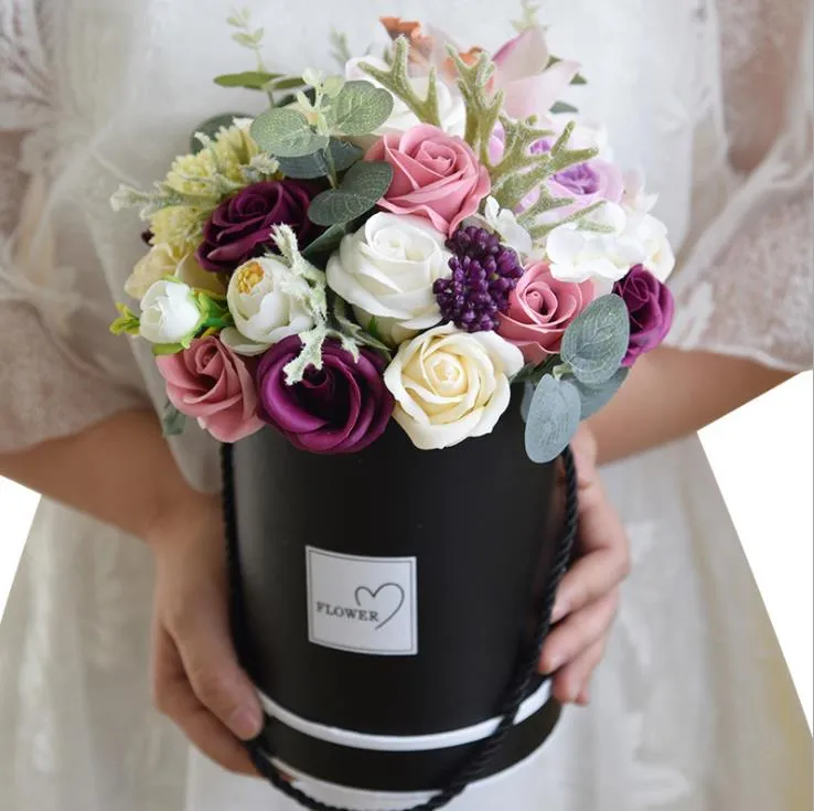 Bouquet De Fleurs En Savon – Forme œillets – Décoration Romantique – Cadeau Saint-Valentin, Anniversaire, Fête Des Mères - 10
