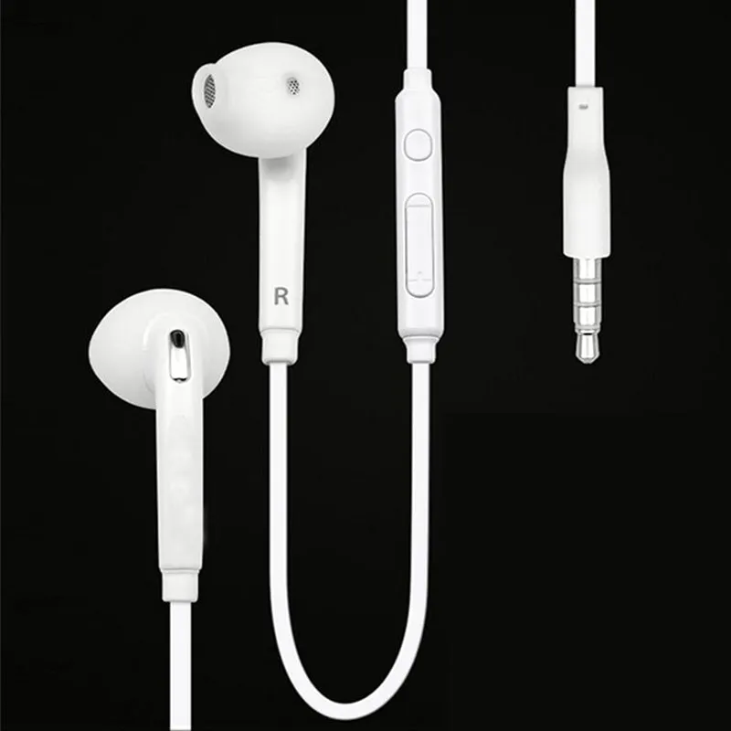 Earphones Headphone Earbuds For iPhone 7 8 plus Samsung S6 edge Headset In Ear With Mic Volume Control