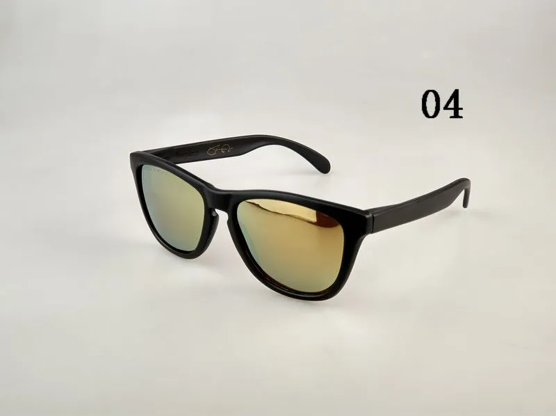 2018 Märke Sungasse Ny toppversion Solglasögon TR90 Frame Polariserad lins UV400 Frogskin Sports Sun Glasses Fashion Trend Eyeglass9293921