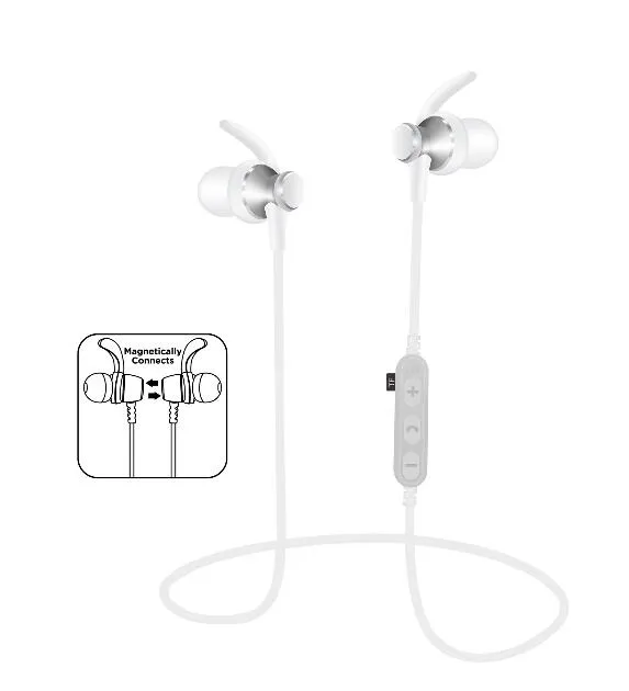 Patlama modelleri T4 Bluetooth kablosuz spor kulaklık Çift stereo egzersizleri. Manyetik spor kulaklıklar