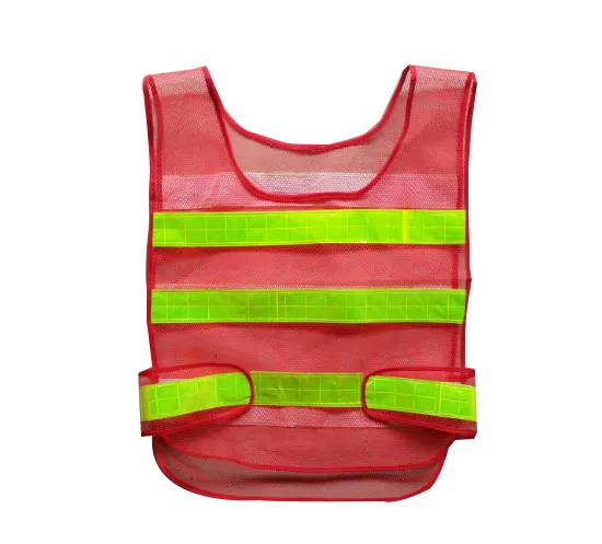 Safety Clothing Reflective Vest Hollow grid vest high visibility Warning safety working Construction Traffic vest LLFA