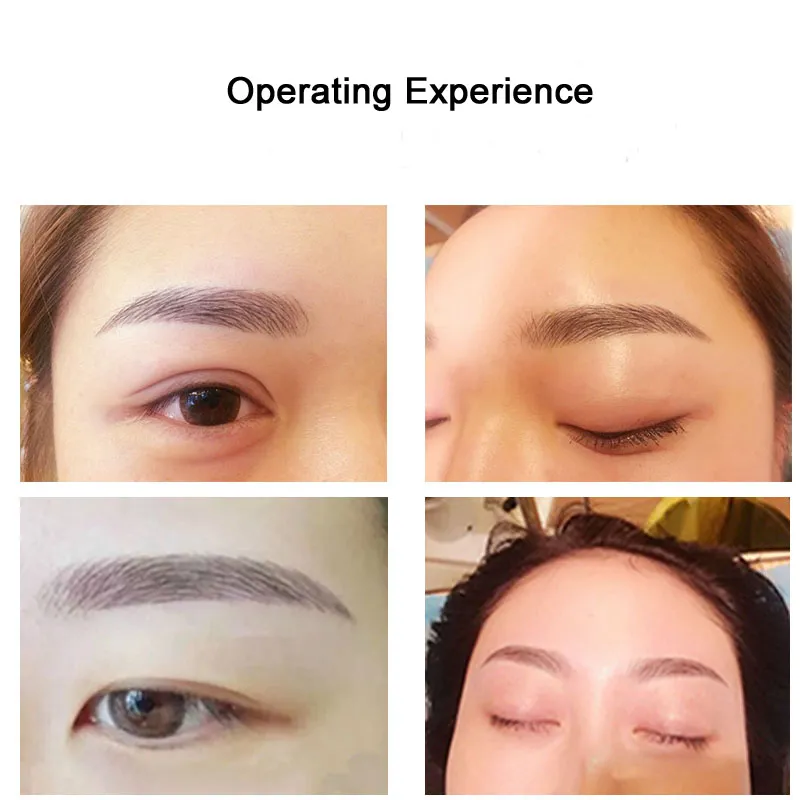 50 قطعة / الوحدة جديد نمط الإبر microblading 15 دبابيس ل microblading التطريز القلم penlement ماكياج الحاجب الوشم اللوازم