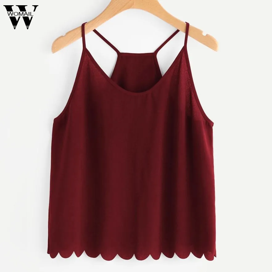 CharmDemon top tank womens Women Vest Sleeveless Casual Tank Blouse Summer Tops fishnet topG1