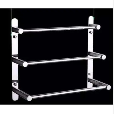 Moderne 304 roestvrijstalen handdoek ladder moderne handdoekenrek badkamer producten wandgemonteerde badkamer accessoires 38/48/58