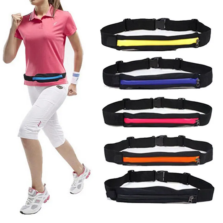 Running Travel Waist Pocket Jogging Sports Portable Waterproof Cycling Bum Bag Outdoor Phone anti-theft Pack Belt Sport Case