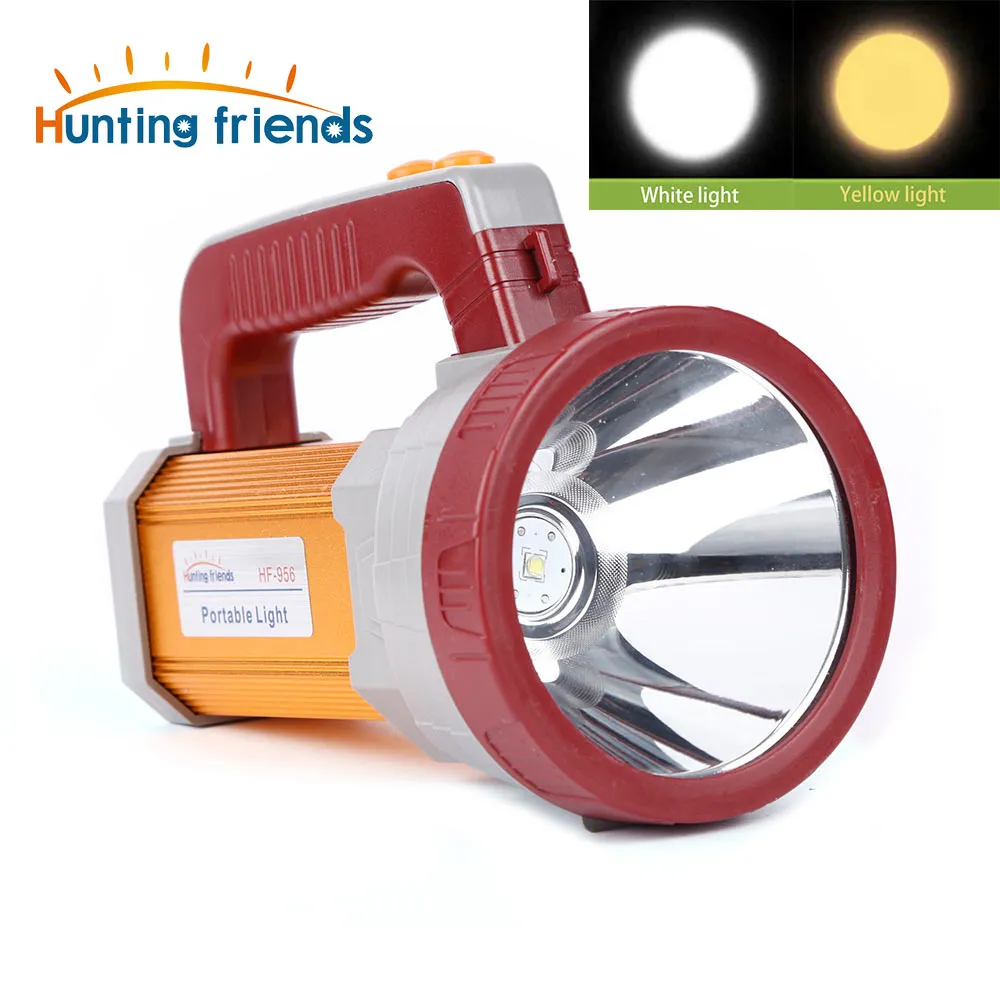 Polowanie Friends Potężna latarka LED USB Przenośny Latarnia Z Lampką Boczną 3 Tryby Reflektor Rechargeable 18650 Camping Light