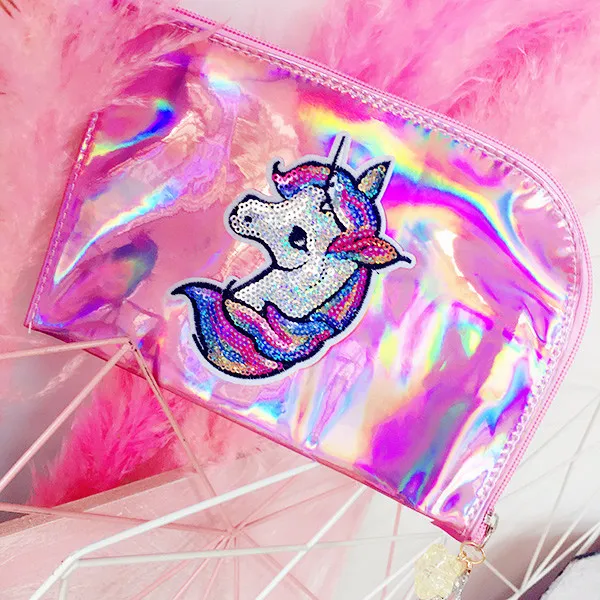 moneta di alta qualità colore paillettes portamonete simpatico cartone animato unicorno animali zero portafoglio bella moneta sacchetto