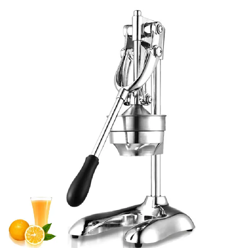 2 pcs commercial home manual juicer, stainless steel orange pomegranate fruit juicer extractor press machine price