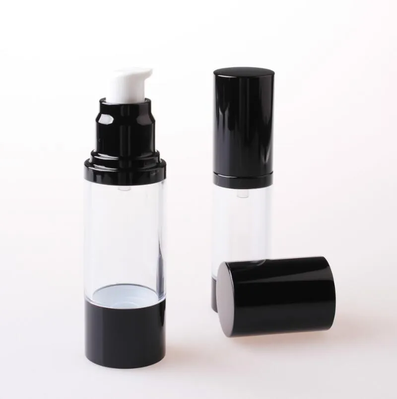 PP処理ポンプ、化粧品の空の容器化粧品包装容器LX1243の50mlラウンドエアレスボトル