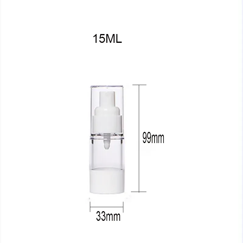 Atomizer Refillable Pump Spray Bottles good quality clear Bottle AS Plastic Empty Fine Mist Spray Bottle, 1.76OZ