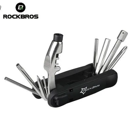 Set de herramientas profesional para reparación de bicicletas Rockbros