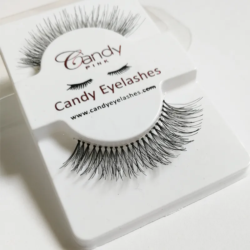 747 natural styles Eyelashes Fashion soft False Fake Human Hair Eyelashes Adhesives Glamour nude look Eye lashes Makeup Beauty