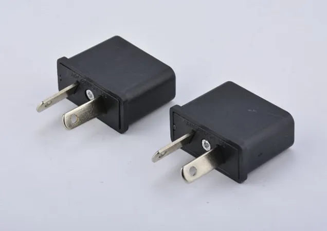 1pc Adaptateur De Prise US/EU 2 Broches 4 0 Mm Adaptateur De