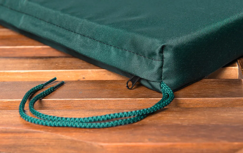 Waterproof Outdoor Chair Cushion Seat Pads With Removable Cover Tie On Garden Patio Polyester Cotton Dark Green From Happylives 11.05 DHgate.Com