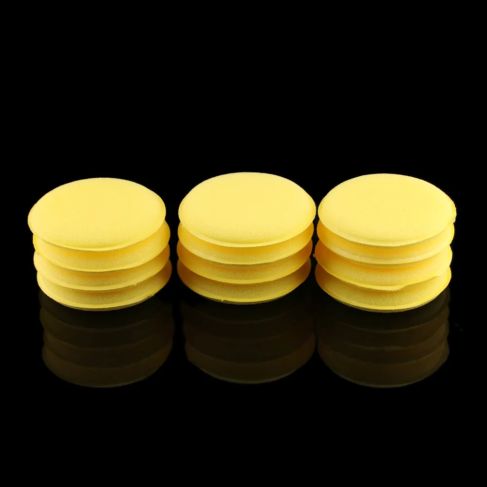 Universal Fashion Waxing Polish Wax Foam Sponge Applicator Pads For Clean Cars Vehicle Car Cleaning Tool