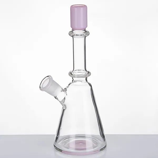 Pipa ad acqua in vetro femmina da 14 mm con stelo in vetro in vetro, gancio banger, bong fumatori inebriante Beaker gorgogliatore 936