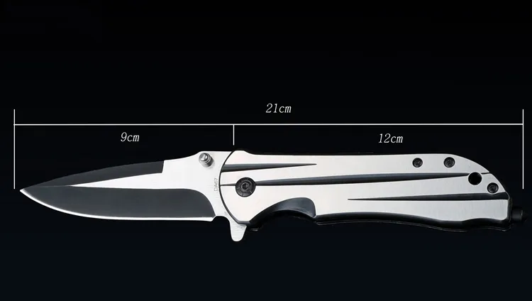 Motyl DA67 Nóż Ze Stali Nierdzewnej Instrukcja Release Mini Kieszonkowy Składany Nóż Linia Linia Kieszonkowa Kuter Fast Otwarty Knife Camping Nóż EDC Narzędzie