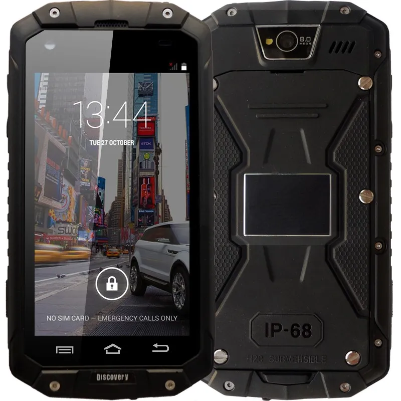 Nieuwe Guophone Discovery V9 mobiele telefoon V9 PRO met IP68 MTK6580 Android 5.1 3G GPS AGPS 4.5 Inch Screen Shockproof Waterdichte Smart Telefoon