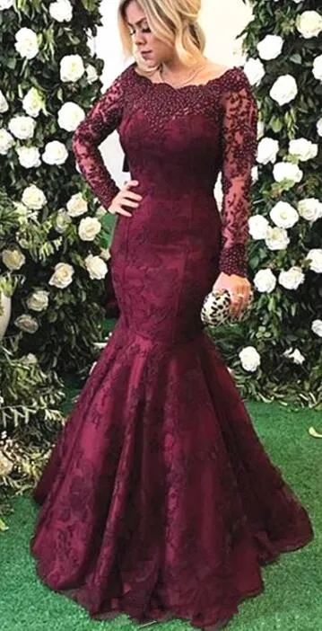 Mermaid dress on sale long