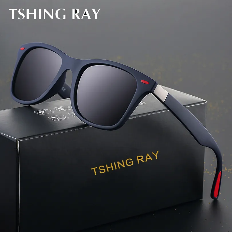 Classic Polarized Square Frame Sunglasses for Men with UV400  display picture 1